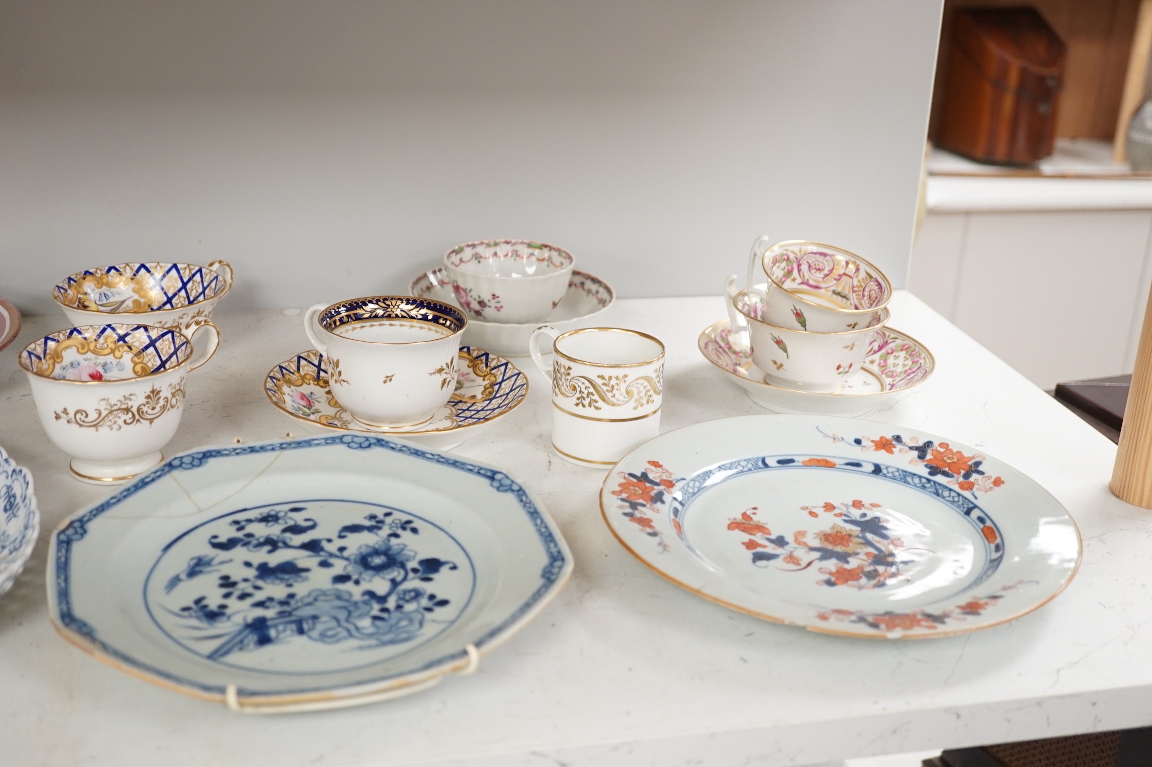 19th century and later ceramics including Chinese export, Meissen, English ceramics etc.